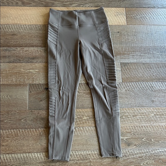 Athleta Delancey Moto Tight in Brown - Picture 2 of 7